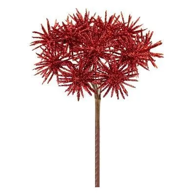 Набор вставок 12шт., L12см, красный фото в интернет-магазине Флоранж