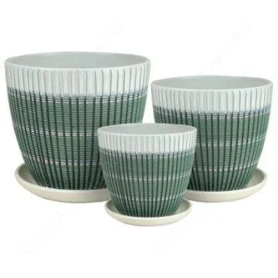 Горшок керамическийкрокус Шанс 619443 №3; Сады Аурики фото в интернет-магазине Флоранж