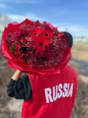 Сила чувств , состав , цвет букета , подходит 