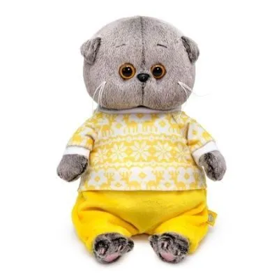 Игрушка Басик BABY в зимней пижамке, 20см BB-109 фото в интернет-магазине Флоранж