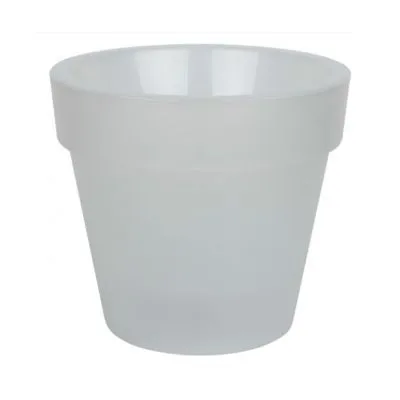Горшок пластиковый Протея, прозрачный, 17,5х16см, 2,3л; Сады Аурики фото в интернет-магазине Флоранж