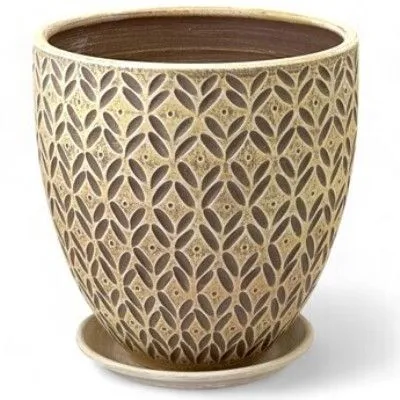 Горшок Ажур бархат бутон 3 28х28см, 12л; Россия фото в интернет-магазине Флоранж