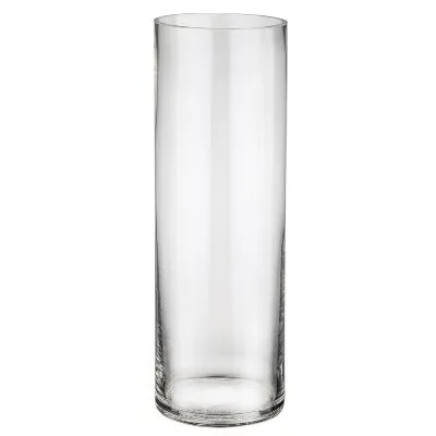 Ваза стеклянная Трубка цилиндр, 10х30см; Россия фото в интернет-магазине Флоранж