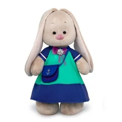 Игрушка Зайка МИ Синяя лагуна, большая, 32см StM-548 фото в интернет-магазине Флоранж