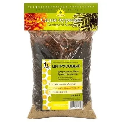 Субстратный компонент Цитрусовые, 1л фото в интернет-магазине Флоранж
