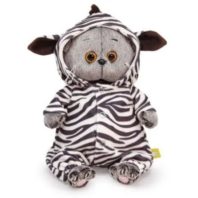 Игрушка Басик BABY в комбинезоне Зебра, 20см BB-114 фото в интернет-магазине Флоранж