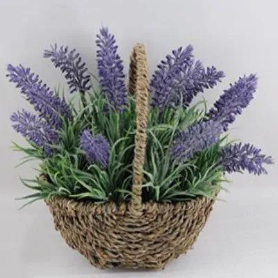 Лаванда в корзине, 23х16х19 см фото в интернет-магазине Флоранж