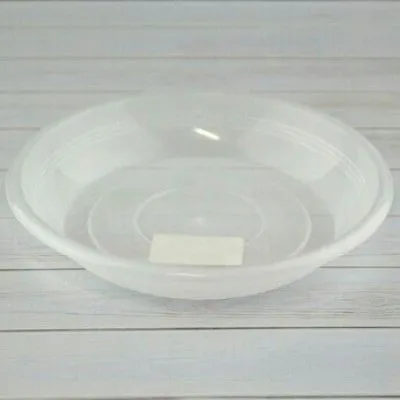 Поддон пластиковый, прозрачный, 18см; Россия  фото в интернет-магазине Флоранж