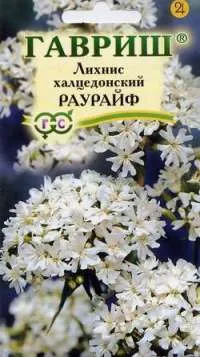 Лихнис халцедонский Раурайф (цветной пакет) 0,1г; Гавриш фото в интернет-магазине Флоранж