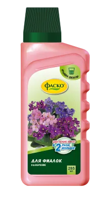 Удобрение для фиалок, флакон, 285мл; Цветочное Счастье  фото в интернет-магазине Флоранж