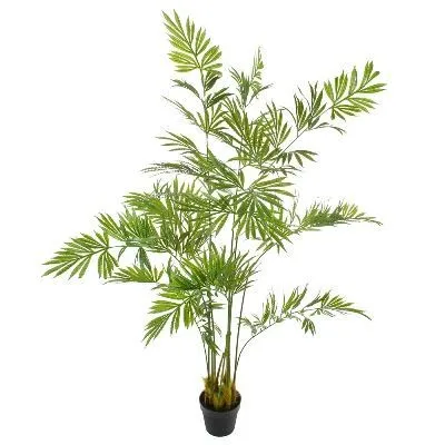 Растение искусственное в кашпо Папоротник, H160см, зеленый фото в интернет-магазине Флоранж