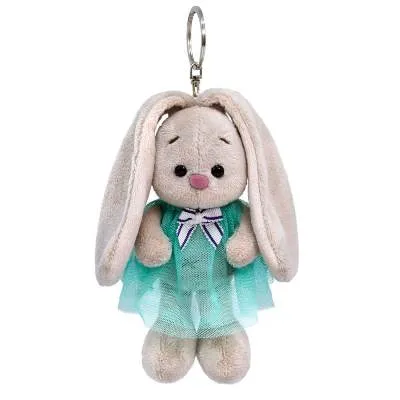 Игрушка Брелок Зайка Ми в бирюзовом платье ABB-082 фото в интернет-магазине Флоранж