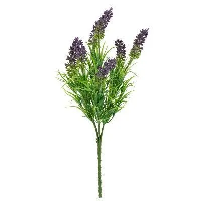 Лаванда на вставке, 34см, сиреневый фото в интернет-магазине Флоранж