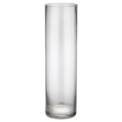 Ваза стеклянная Трубка цилиндр, 10х35см; Россия фото в интернет-магазине Флоранж