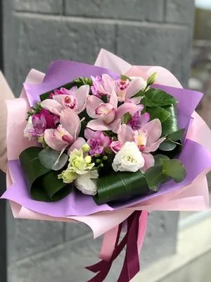 Букет Орхидея ВИДЕО