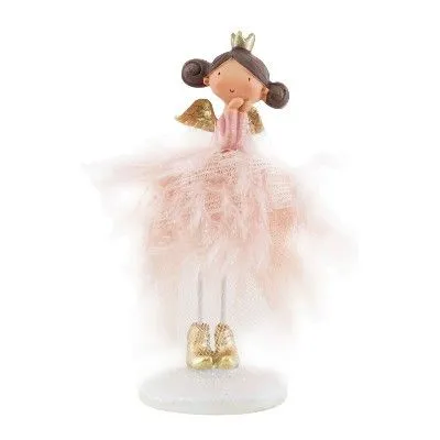 Сувенир Ангел, H12см, розовый фото в интернет-магазине Флоранж