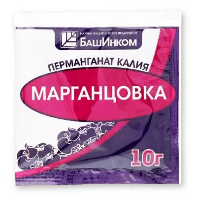 Средства защиты сад перманганат калия 10гр; Башинком фото в интернет-магазине Флоранж