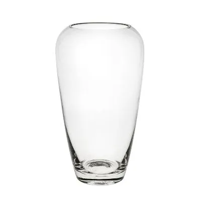 Ваза стеклянная ЛОТИА-1, D17,5xH27 см; Россия фото в интернет-магазине Флоранж