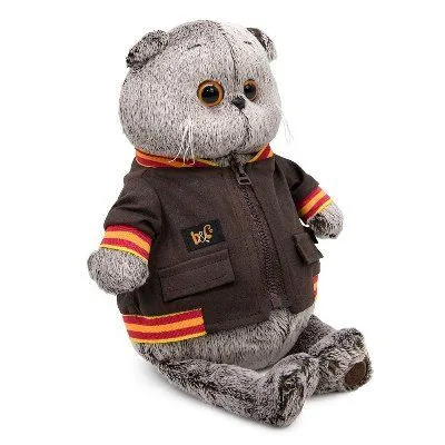 Игрушка Басик в кожаной куртке Ks22-059 фото в интернет-магазине Флоранж