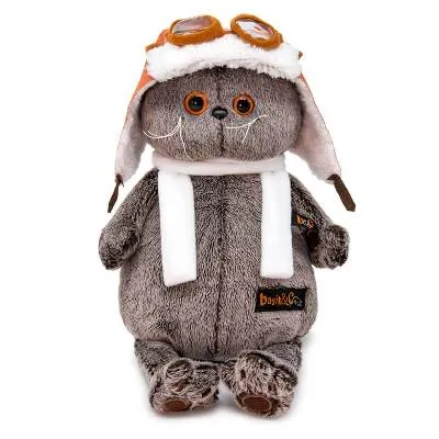 Игрушка Басик в шлеме и шарфе 22см Ks22-009 фото в интернет-магазине Флоранж