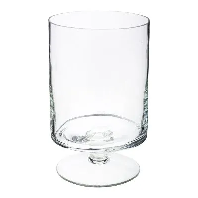 Ваза стеклянная Ариес-150, D14,6xH17 см; Россия фото в интернет-магазине Флоранж