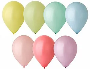 шар надувной Э 12 Стандарт Macaron 1101-0559