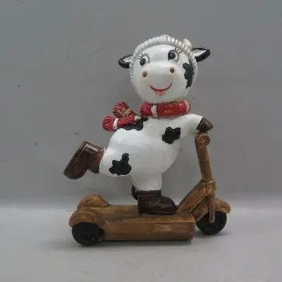 Сувенир Коровка (полирезин), Н9,5см фото в интернет-магазине Флоранж