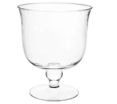 Ваза стеклянная Везувий-2, 17,5х20см; Россия фото в интернет-магазине Флоранж