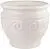 Горшок керамический Арго (2-й из набора), 22,5х20,9см, 5,4л; Россия