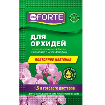Удобрение для орхидей Здоровье, пакет, 10мл; Бона Форте