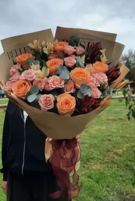 Букет Мамина нежность 