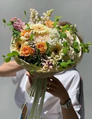 Авторский букет №13 фото в интернет-магазине Флоранж