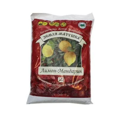 Грунт Матушка Лимон, Мандарин, 3л; БашИнком фото в интернет-магазине Флоранж