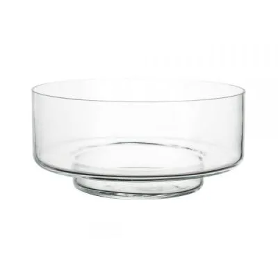 Ваза стеклянная Лола, 24х11см; Россия фото в интернет-магазине Флоранж