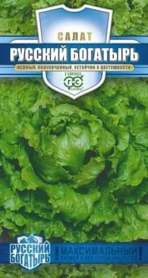 Салат Русский богатырь (цветной пакет) 0,5г; Гавриш фото в интернет-магазине Флоранж