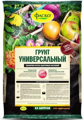 Грунт Универсальный, 25л; Фаско фото в интернет-магазине Флоранж
