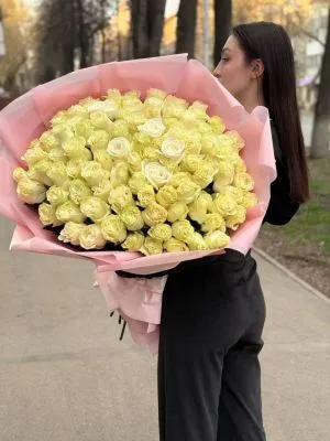 Букет из 101 розы   в интернет-магазине Флоранж