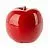 Яблоко (керамика), D12xH13см цветКрасный Арт.4959-12 (кор.)