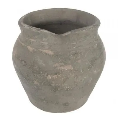 Ваза, 17х19см (керамика) цветСерый Арт.26494-265 (уп.) фото в интернет-магазине Флоранж