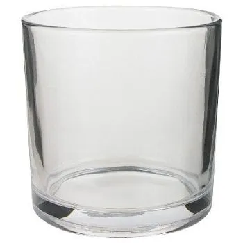 Ваза стеклянная Трубка цилиндр, 10х10см; Россия