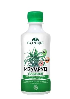 Удобрение Сад чудес изумруд, флакон, 250мл; Фарт фото в интернет-магазине Флоранж