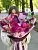 Букет Бестия , состав Гербера Роза кустовая Гидрангия, цвет букета Фиолетовый, подходит Девушке