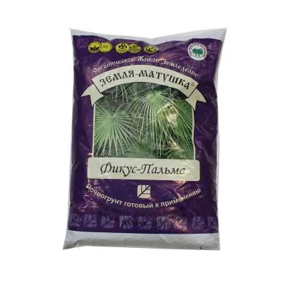 Грунт Матушка Фикус, Пальма, 3л; Россия фото в интернет-магазине Флоранж