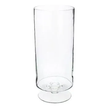 Ваза стеклянная Ариес-150, D14,6xH35 см; Россия