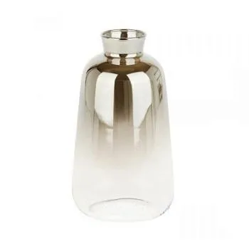 Ваза стеклянная, 8х14см; Россия