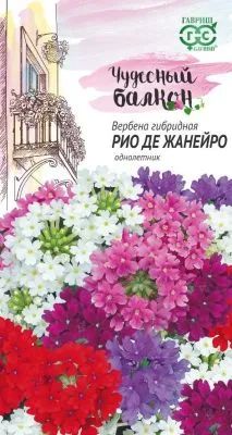 Вербена Рио де Жанейро  (цветной пакет) 0,05г; Гавриш фото в интернет-магазине Флоранж