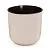 Горшок пластиковый Линель двойной с автополивом, бежевый, 19х19см, 4,5л; Россия