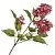 Цветок искусственный Сирень 77см, белый/сирень/розовый