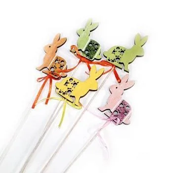 Набор вставок Зайчики, 7см, (12шт.)