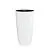 Горшок пластиковый Рондо, 32х32х56,5 см, 35л, белый; Россия
